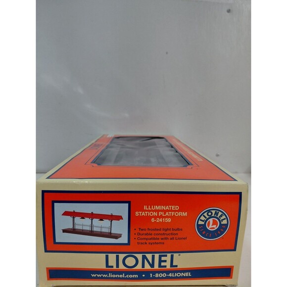 Lionel 6-24159 O Gauge Model Railroad Accessory Lighted Station Platform w/Box - Picture 16 of 16